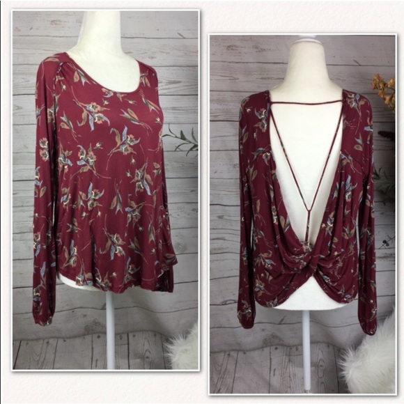 Free People Tops - Top - Free People Elsa Open Back